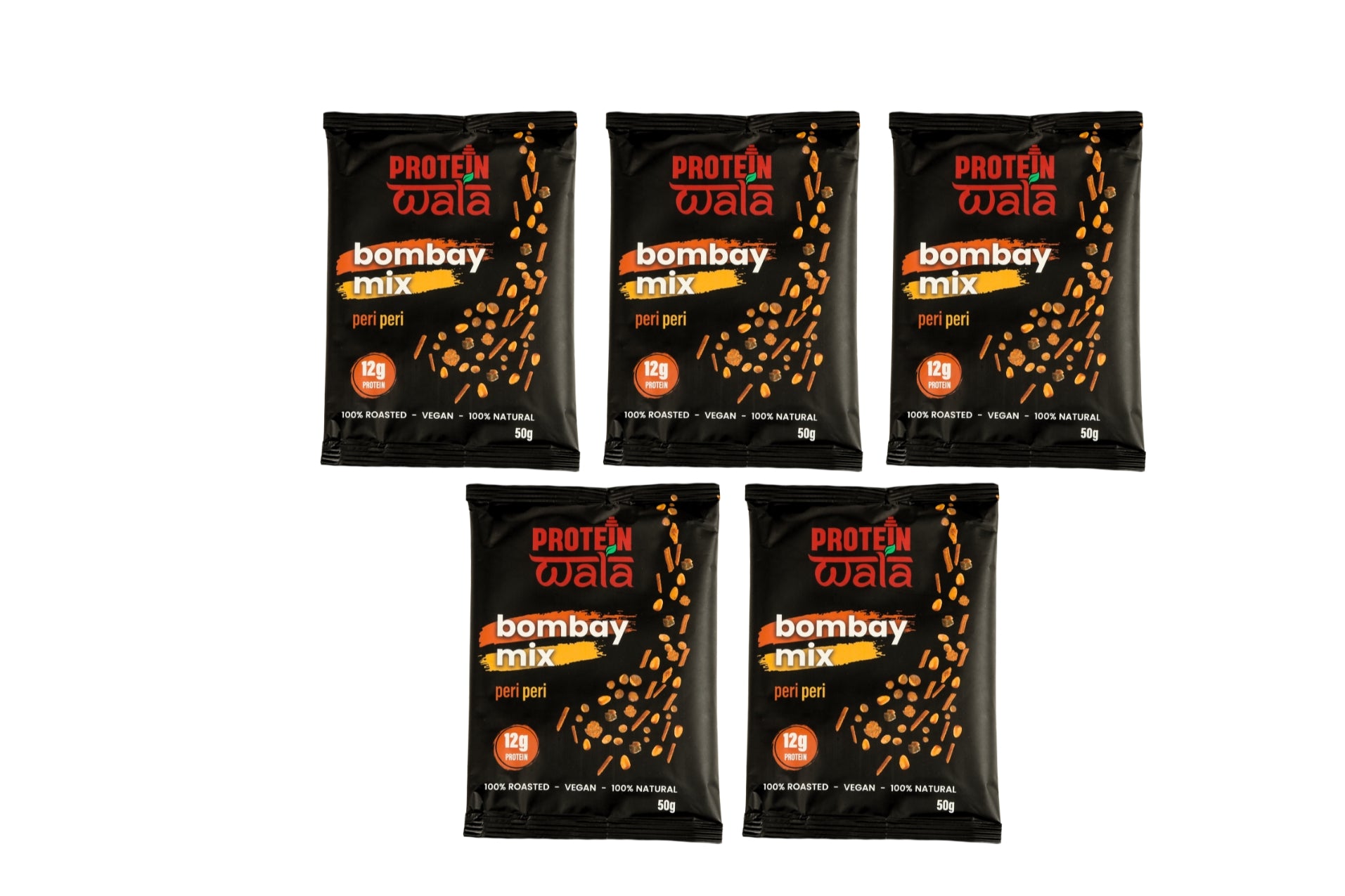 High Protein Bombay Mix (5) - Peri Peri